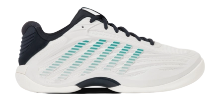 Tennisschoen K Swiss Men Hypercourt Express 3 Carpet Blanc/Carbon/Baltic Surgelite Plus