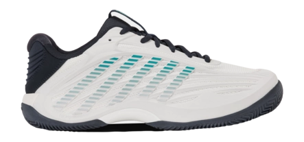 Tennisschoen K Swiss Men Hypercourt Express 3 Clay Blanc/Carbon/Baltic Surgelite+