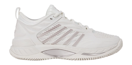 Tennisschoen K Swiss Women Hypercourt Supreme 2 Clay Blanc/Rose Gold Surgelite