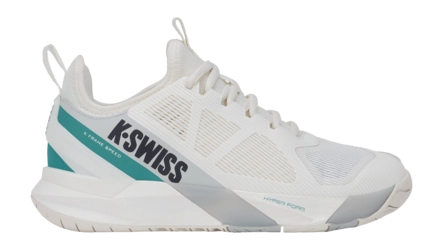 Tennisschoen K Swiss Women K-Frame Speed Blanc/Glacier Gray/Baltic Hardcourt Omni