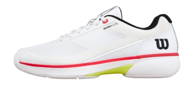 Tennisschoen Wilson Men Rush Lite 5 White / Black / Red R-DST+