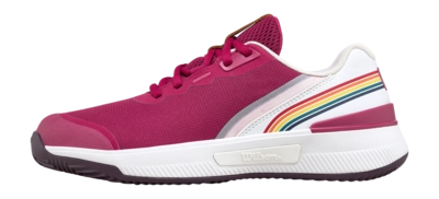 Chaussures de ennis Wilson Femme Intrigue Pro Clay Roland Garros Beaujolais / White / Plum Perfect