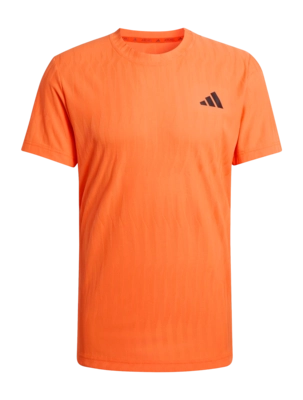 Tennisshirt Adidas Men Climacool+ Airchill Freelift Pure Orange Slim Fit