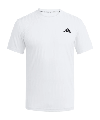 Tennisshirt Adidas Men Climacool+ Airchill Freelift White Slim Fit