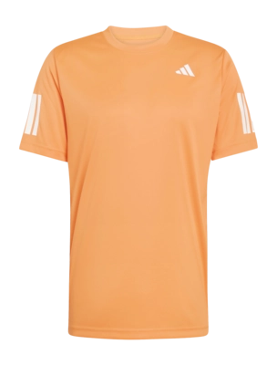 Tennisshirt Adidas Men Club Climacool 3-Stripe Pure Orange Regular Fit