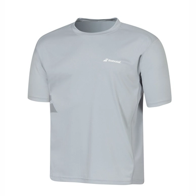 Tennisshirt Babolat Flag Core Men Grey
