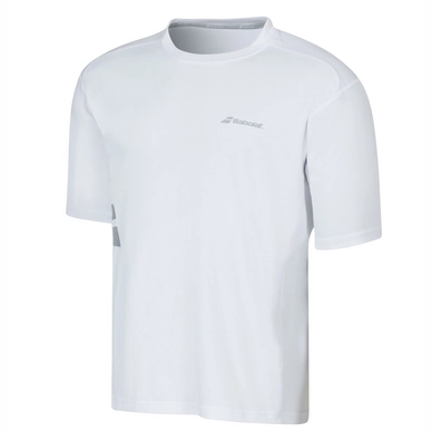 Tennisshirt Babolat Flag Core Men White