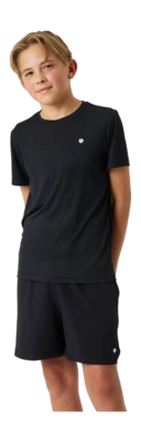 Tennisshirt Björn Borg Kids Ace Light Black Beauty