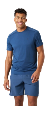 Tennisshirt Björn Borg Men Ace Mesh Panel T-Shirt Sargasso Sea