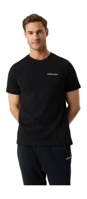 Tennisshirt Björn Borg Men Borg Sports Black Beauty