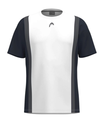 Tennisshirt HEAD Boys Club 25 Tech T-Shirt Navy/White