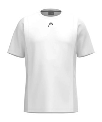 Tennisshirt HEAD Boys Club 25 Tech T-Shirt White