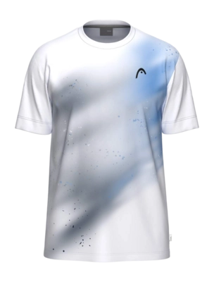 Tennisshirt HEAD Boys Topspin T-Shirt Navy/Print Vision Regular Fit