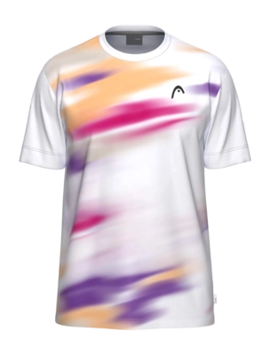 Tennisshirt HEAD Men Blur T-Shirt Purple/Print Vision II Regular Fit