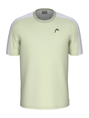 Tennisshirt HEAD Men Play Tech Cantaloupe Green T-Shirt MXM