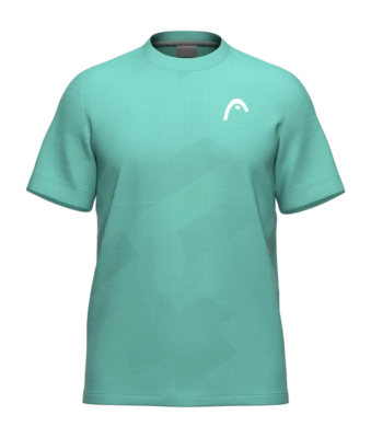 Tennisshirt HEAD Men Pro T-Shirt Turquoise Regular Fit