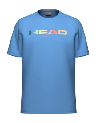 Tennisshirt HEAD Men Rainbow T-Shirt Airforce Blue Regular Fit