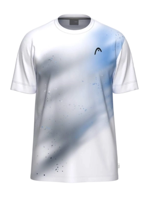 Tennisshirt HEAD Men Topspin T-Shirt Navy/Print Vision Regular Fit