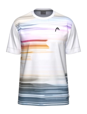 Tennisshirt HEAD Men Topspin T-Shirt Purple/Print Vision
