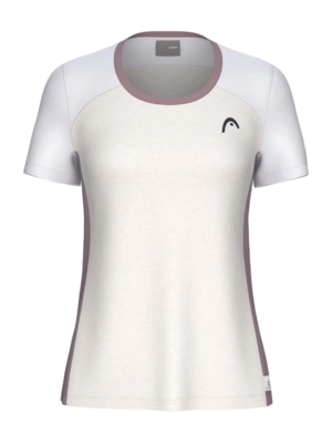 Tennisshirt HEAD Women Play Tech White T-Shirt Regular Fit