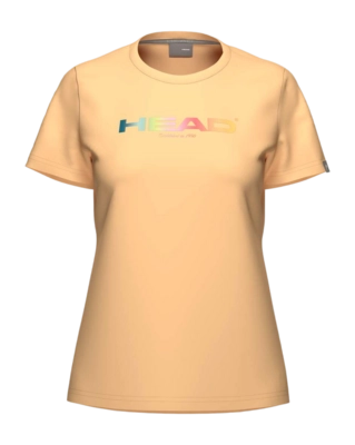 Tennisshirt HEAD Women Rainbow T-Shirt Apricot Regular Fit
