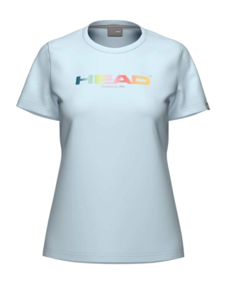 Tennisshirt HEAD Women Rainbow T-Shirt Light Blue Regular Fit