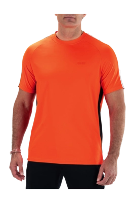 Tennisshirt Sjeng Sports Barack Herren Bright Tangerine