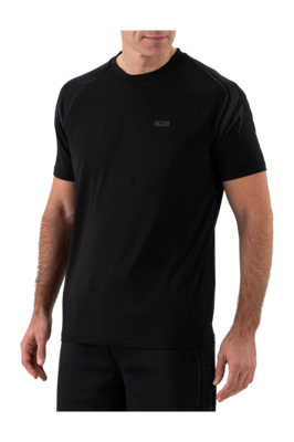 Tennisshirt Sjeng Sports Men Niro Black