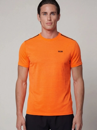 Tennisshirt Sjeng Sports Men Tex Orange Clown Fish Regular Fit