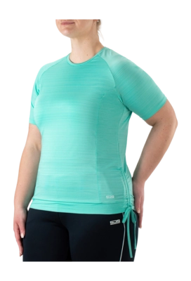 Tennisshirt Sjeng Sports Women Idun Plus Aruba Blue