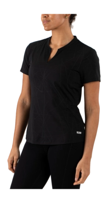 Tennisshirt Sjeng Sports Women Shae Black Regular Fit