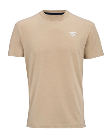 Tennisshirt Tecnifibre Men Graphic 2025 Sand