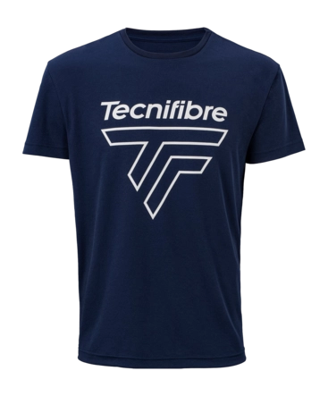 Tennisshirt Tecnifibre Men Team Corpo Marine