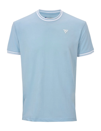 Tennisshirt Tecnifibre Men Team Stretch Glacier