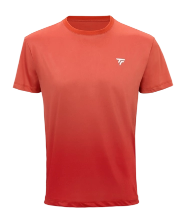 Tennisshirt Tecnifibre Men Team X-Loop Terracotta