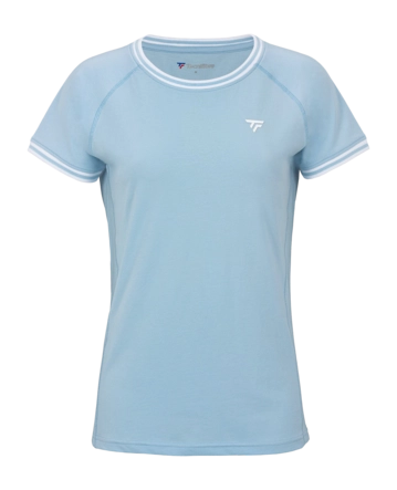 Tennisshirt Tecnifibre Women Team Stretch Glacier