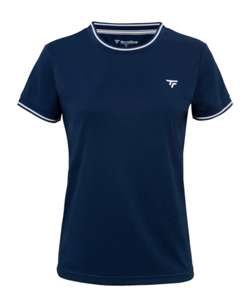 Tennisshirt Tecnifibre Women Team Tech Marine 26