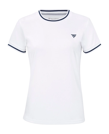 Tennisshirt Tecnifibre Women Team Tech White