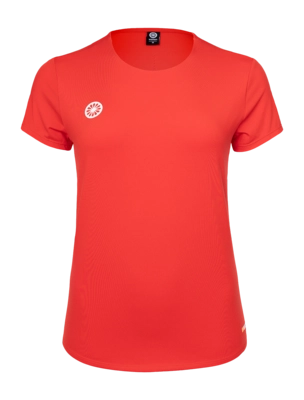 Tennisshirt The Indian Maharadja Girls Round Neck Breeze Tee Ruby Red Regular Fit