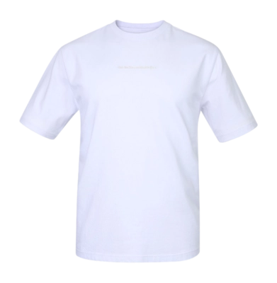 Tennisshirt The Indian Maharadja Kids Oversized Cotton Tee Bright White Relaxed Fit