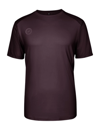 Tennisshirt The Indian Maharadja Men Dry Touch Tee Dark Berry Aansluitend