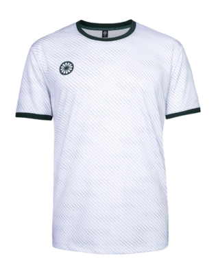 Tennisshirt The Indian Maharadja Men Pique Printed Tee Hunter Green Dry Touch