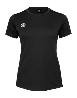 Tennisshirt The Indian Maharadja Women Agility Round Neck Tee Black Cool CTRL