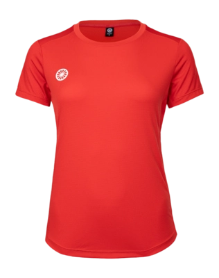 Tennisshirt The Indian Maharadja Women Agility Round Neck Tee Ruby Red Cool Ctrl