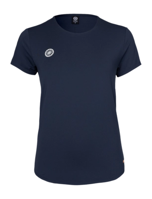 Tennisshirt The Indian Maharadja Women Breeze Round Neck Tee Navy