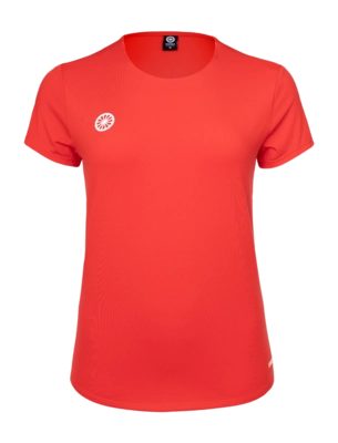 Tennisshirt The Indian Maharadja Women Breeze Round Neck Tee Ruby Red Regular Fit