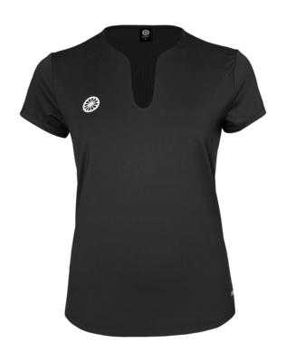Tennisshirt The Indian Maharadja Women Breeze Tee Black