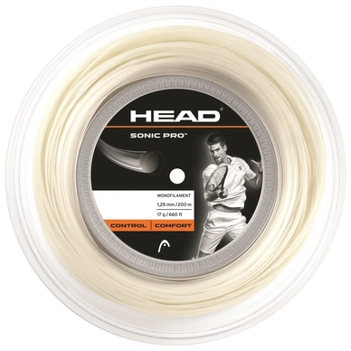 Tennissnaar HEAD Sonic Pro Reel 16 Orange 1.30mm/200m