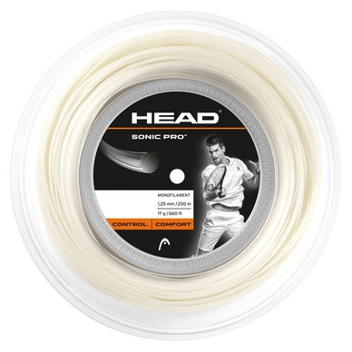 Tennissnaar HEAD Sonic Pro Reel 17 Orange 1.25mm/200m