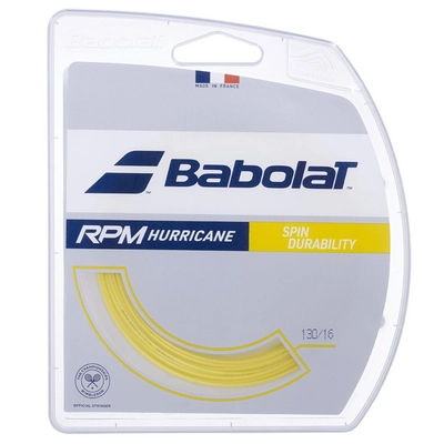 Tennissnaar Babolat RPM Hurricane 12M 1.20 mm Yellow